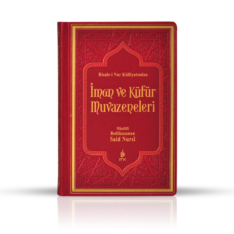 İman ve Küfür Muvazeneleri (Büyük Boy Yaldızlı Termo)
