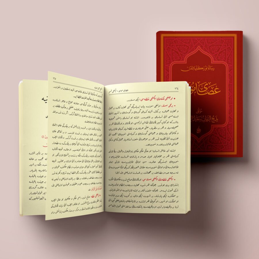 Osmanlıca Asa-yı Musa  (عصاىِ موسى) - Görsel 3